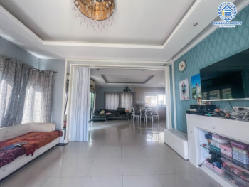 *****บ้านมือสองย่านนนทบุรี ม.วรารมย์ พรีเมี่ยม วัชรพล-จตุโชติ หลังมุม เนื้อที่กว้างขวางถึง 168.4 ตร.ว. ฟังก์ชัน 4 ห้องนอน 4 ห้องน้ำ 4 ที่จอดรถ ตกแต่งสวย พร้อมเข้าอยู่ บนทำเลเชื่อมต่อ ถ.จตุโชติ, ถ.สุขาภิบาล5, ถ.หทัยราษฎร์ ใกล้รถไฟฟ้าสายสีเขียว "สถานีสายหยุด" และทางด่วน "ฉลองรัช"